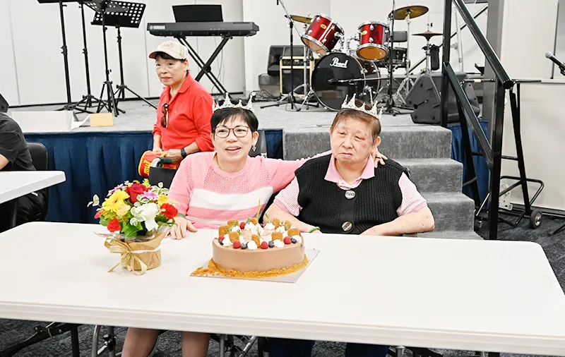 senior birthday celebration